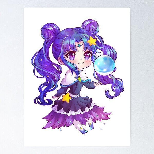 Item preview, Magical Girl Sticker Mahou Shoujou designed and sold by Susabii.
