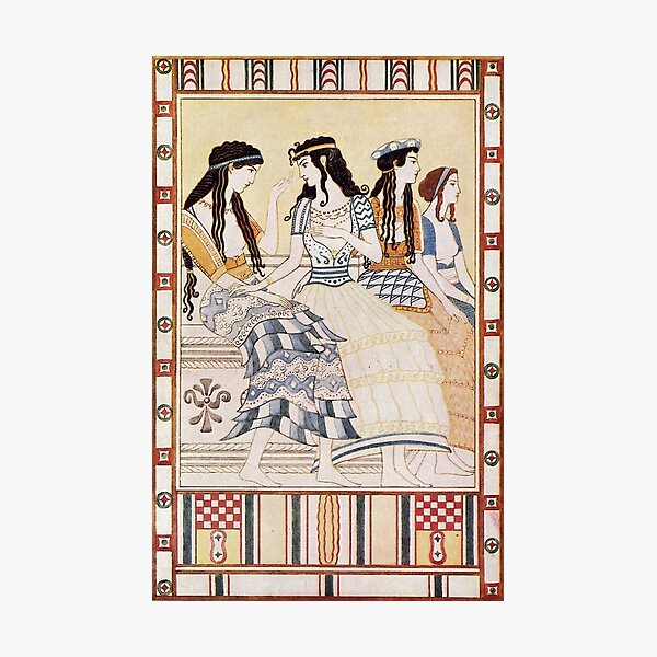Item preview, Minoan ladies designed and sold by frederic Lecut.