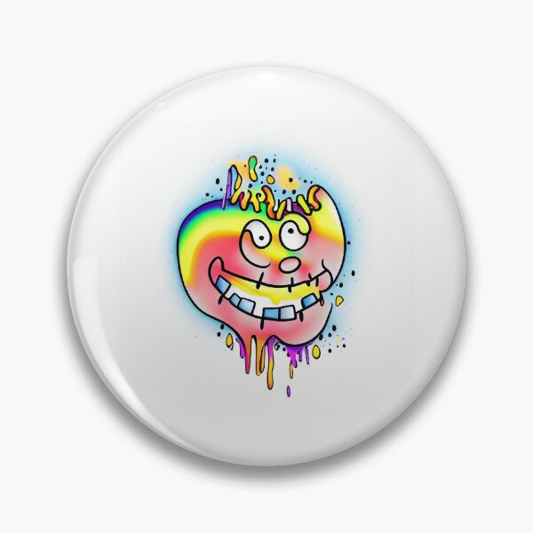 Item preview, Rainbow melting pumpkin thing designed and sold by HofmannsStamps.