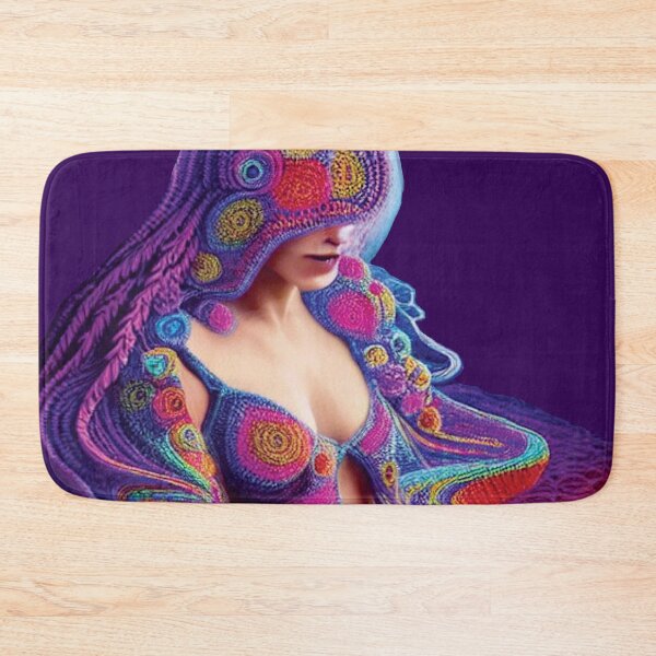 Item preview, crochet lady AI, realmente amo el crochet designed and sold by SBlagojevic.