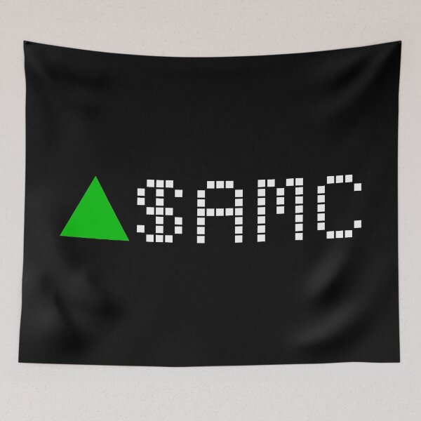 Item preview, AMC Stock Ticker Green White Font designed and sold by frankyou.