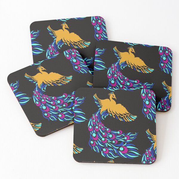 Item preview, YELLOW PHOENIX FLYING RIGHT designed and sold by sailorsam1805.