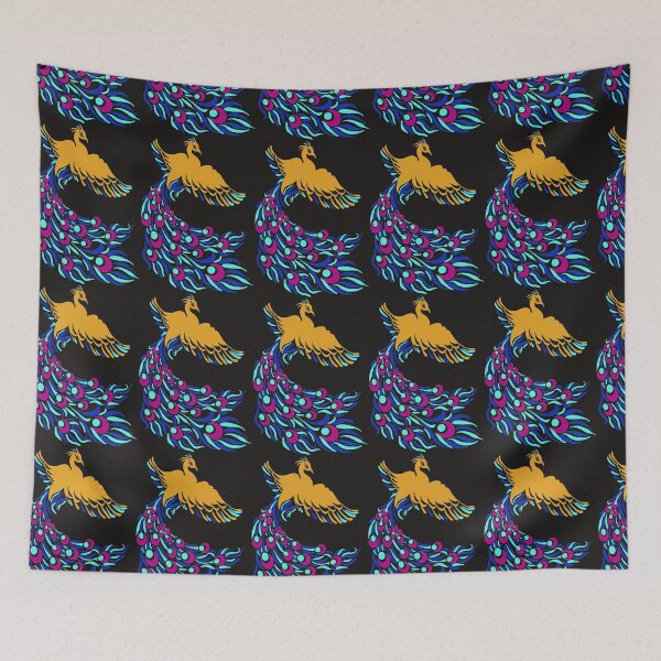 Item preview, YELLOW PHOENIX FLYING RIGHT designed and sold by sailorsam1805.