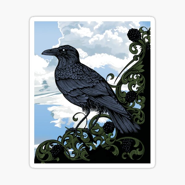 Item preview, Blackberry Crow  designed and sold by Ty Meier.