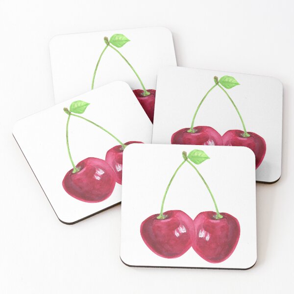 Item preview, Watercolor Cherries designed and sold by virillanissa.