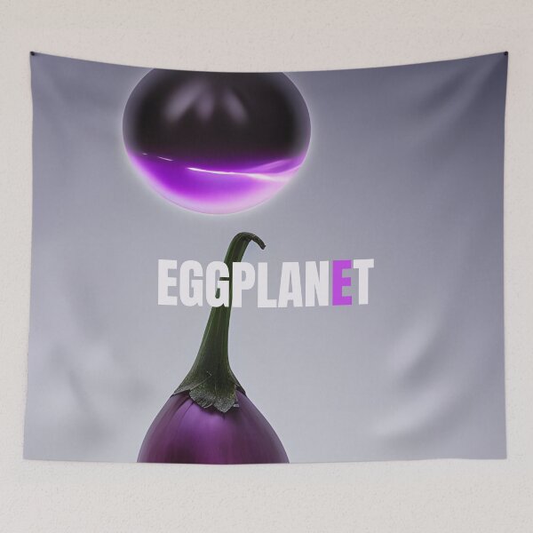 Item preview, Eggplant Humor for Vegans designed and sold by Sapphire07.