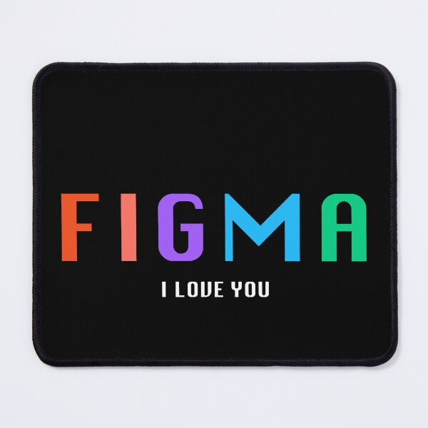 Item preview, I Love You Figma designed and sold by pomak.