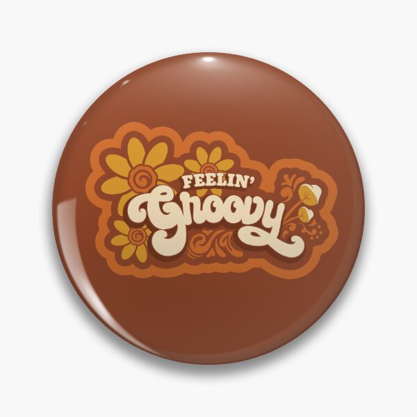 Item preview, 70s Retro Groovy Floral Garden designed and sold by Amanda Weedmark.