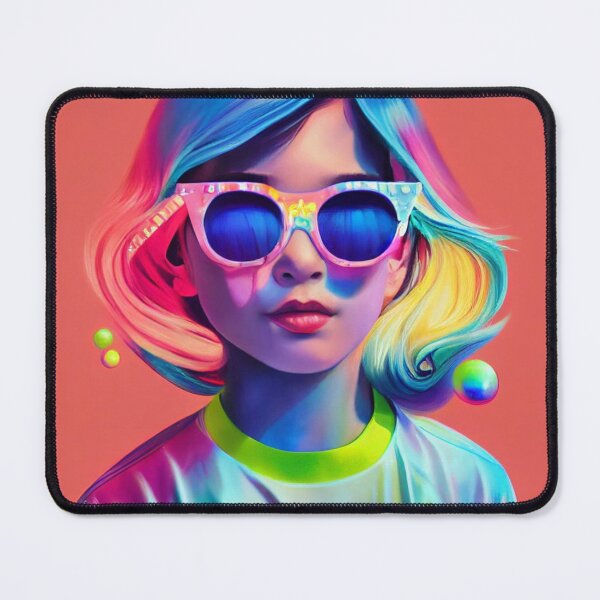 Item preview, Cool Princess With Rainbow Sunglasses designed and sold by Chris Mpasirogloy.