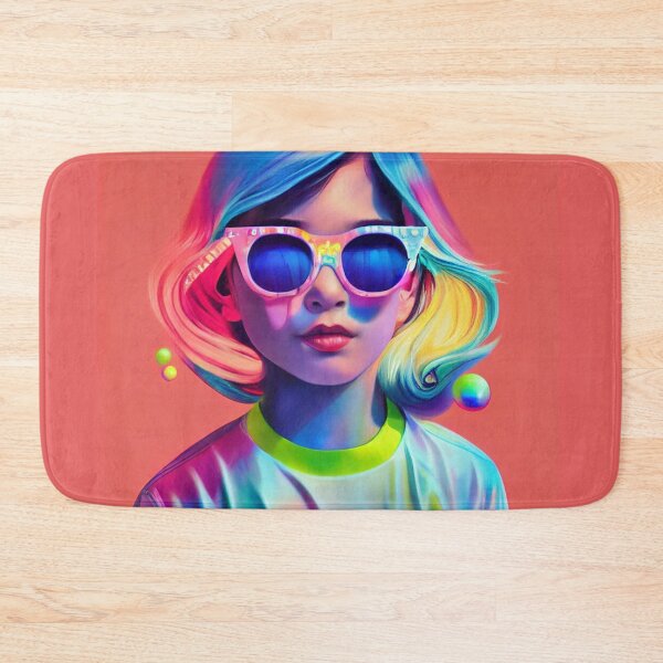 Item preview, Cool Princess With Rainbow Sunglasses designed and sold by Chris Mpasirogloy.