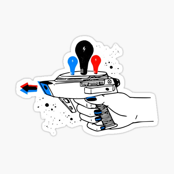 Death Ray Sticker