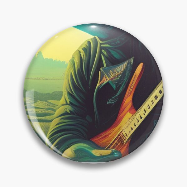 Item preview, Alien with Guitar 2 designed and sold by GrafDot.