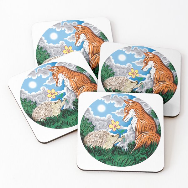 Item preview, Fox and Hedgehog Friends designed and sold by Ty Meier.