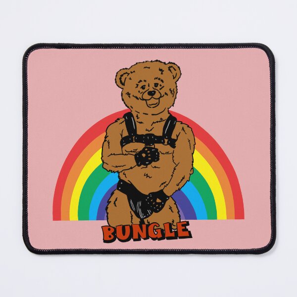 Item preview, Bungle the leather rainbow bear  designed and sold by 3leggeddogg.