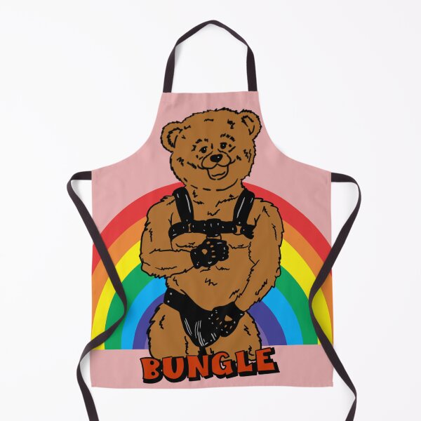 Item preview, Bungle the leather rainbow bear  designed and sold by 3leggeddogg.