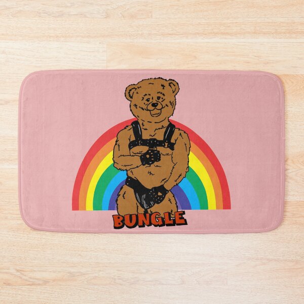 Item preview, Bungle the leather rainbow bear  designed and sold by 3leggeddogg.