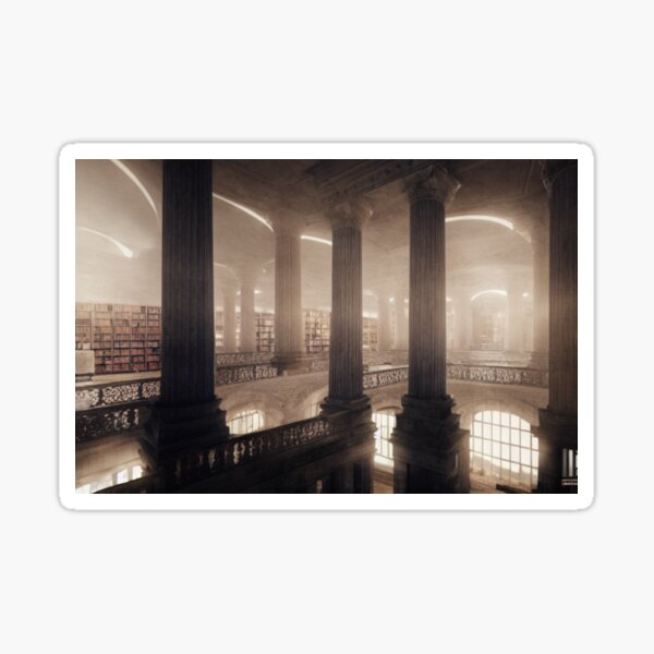 The Library of Alexandria | The Atlas Six Sticker