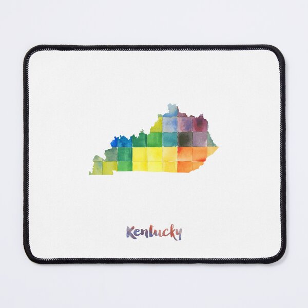 Item preview, Kentucky Watercolor Map Painting designed and sold by InkistPrints.