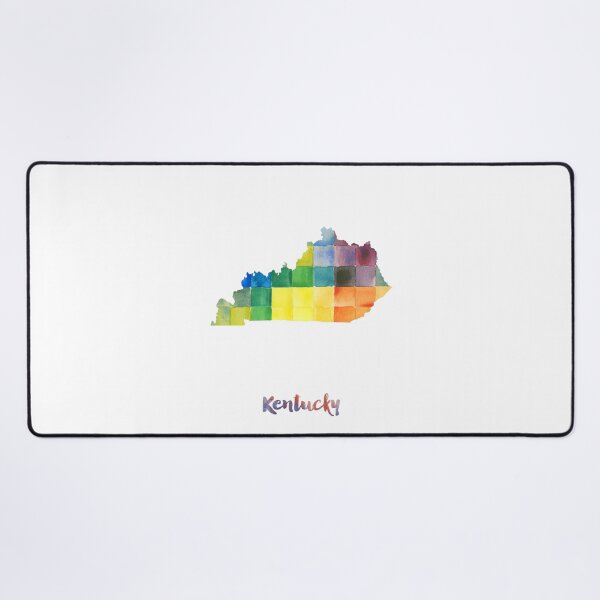 Item preview, Kentucky Watercolor Map Painting designed and sold by InkistPrints.