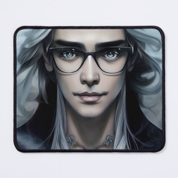 Item preview, Cute Anime Boy with Long Hair designed and sold by Fitainment.