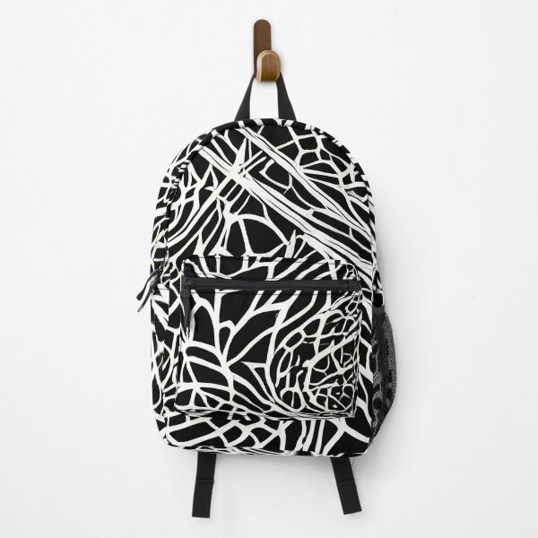 Item preview, Muvoda Dinejovi Vu - Abstract psychedelic black and white painting designed and sold by thecocotouchart.