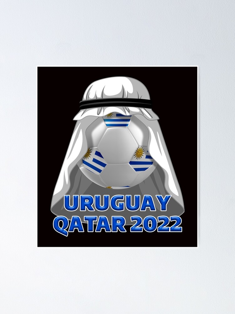 2022 World Cup Futbol Nation Hoodie Uruguay - Black - Official