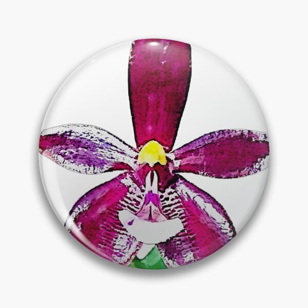 Item preview, Phalaenopsis cornu-cervi RED orchid watercolor designed and sold by Floral-Art.