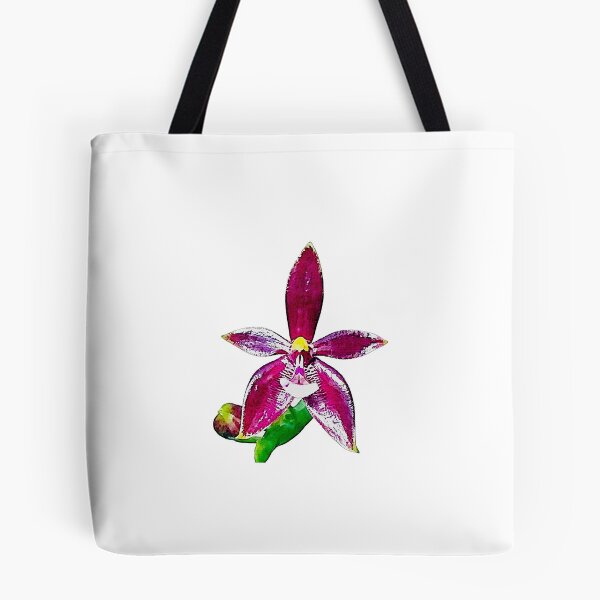 Item preview, Phalaenopsis cornu-cervi RED orchid watercolor designed and sold by Floral-Art.