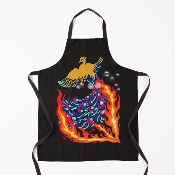 Item preview, COOL YELLOW PHOENIX RISING FROM THE ASHES designed and sold by sailorsam1805.