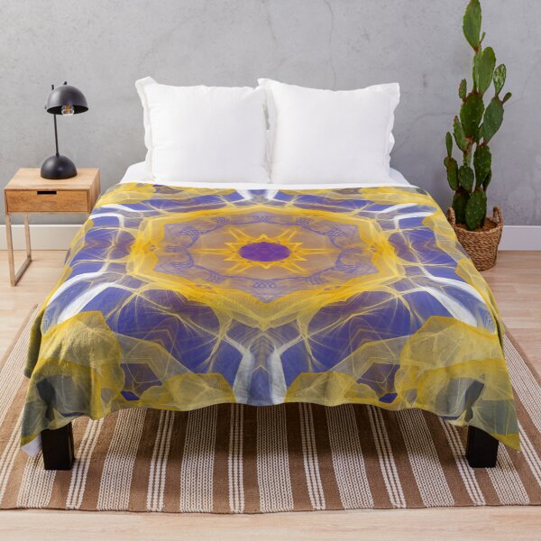 Item preview, Yellow Purple White Flame Gate to Eternity designed and sold by Shapes-Mania.