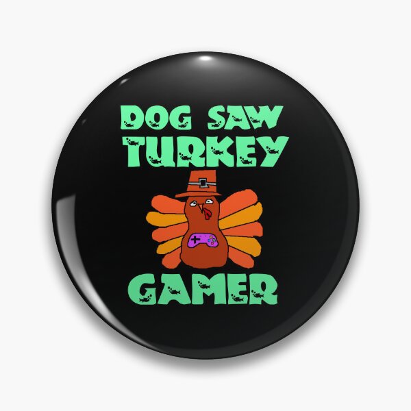 Item preview, Dog Saw Turkey Gamer designed and sold by Storiesforyou.