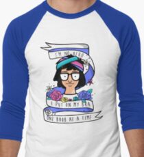 I'm No Hero Men's Baseball ¾ T-Shirt
