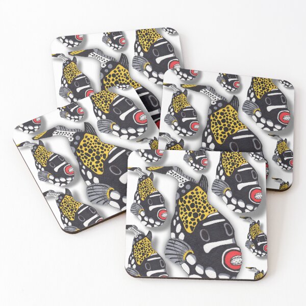 Item preview, Clown Trigger Fish no border designed and sold by Ashley Cooke.