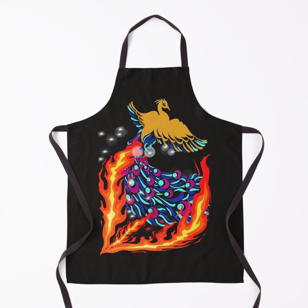 Item preview, BEAUTIFUL YELLOW PHOENIX RISING FROM THE ASHES designed and sold by sailorsam1805.
