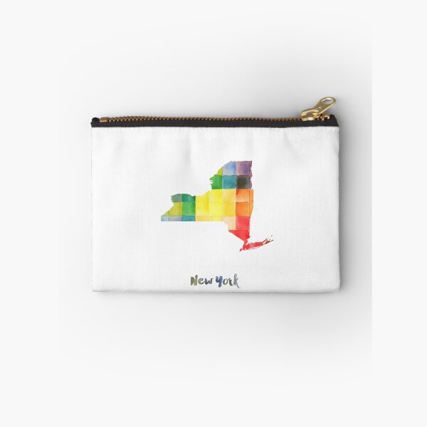Item preview, New York Watercolor Map Painting designed and sold by InkistPrints.