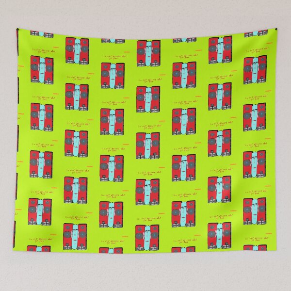 Item preview, Do Not Believe What You Hear.Red. designed and sold by sunandlion17.