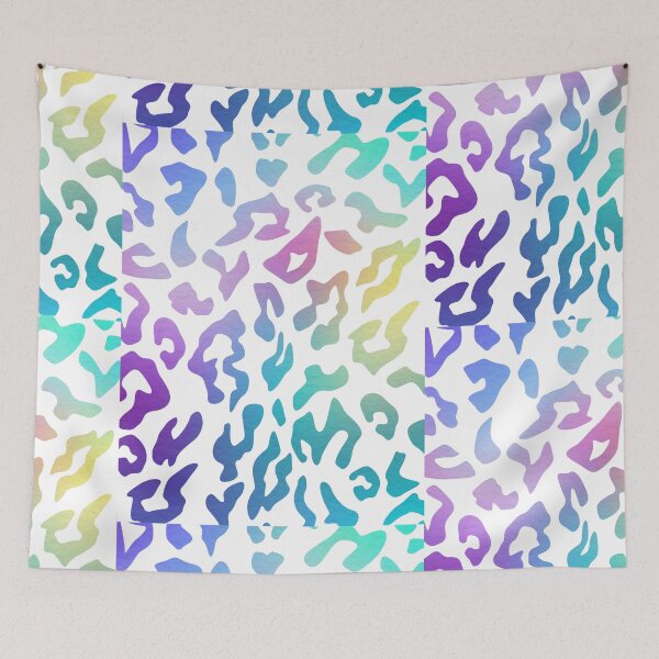 Item preview, RAINBOW CHEETAH PRINT designed and sold by Trendyclubshop.