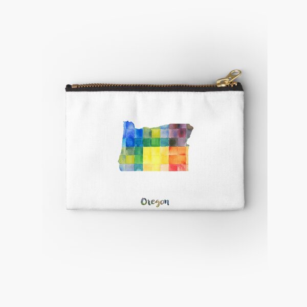 Item preview, Oregon Watercolor Map Painting designed and sold by InkistPrints.