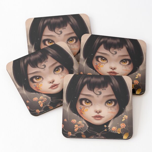 Item preview, Cute Black Haired Princess designed and sold by Fitainment.