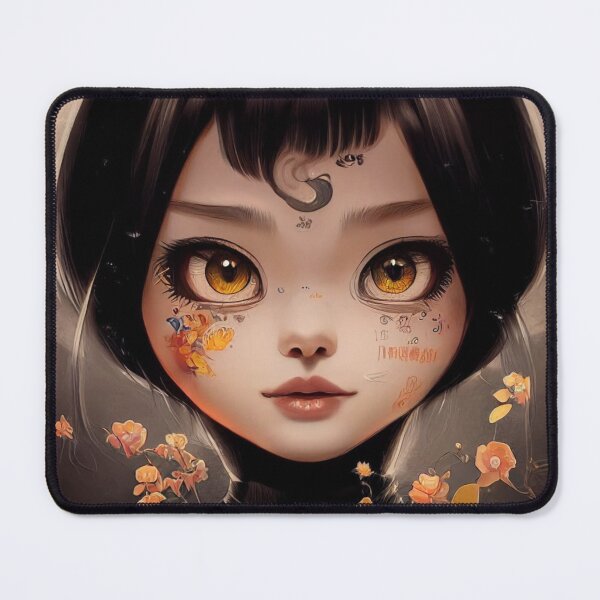 Item preview, Cute Black Haired Princess designed and sold by Chris Mpasirogloy.