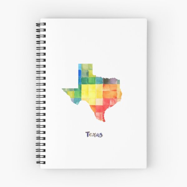 Item preview, Texas Watercolor Map Painting designed and sold by InkistPrints.