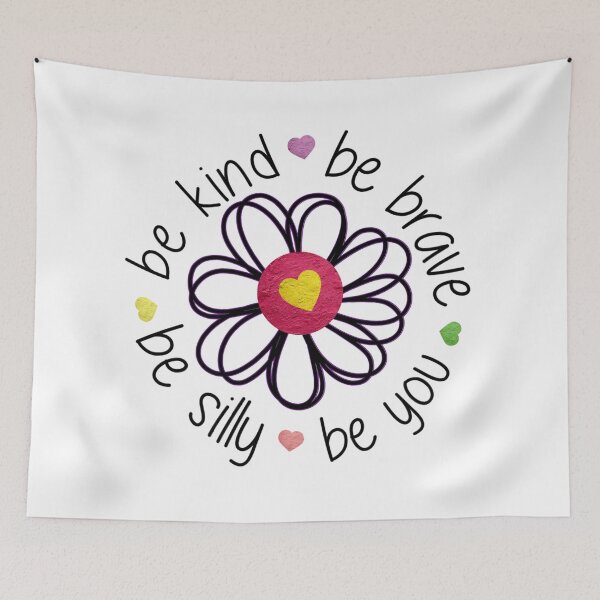 Item preview, Be Kind, Be Brave, Be Silly, Be You designed and sold by Jenn Graham.