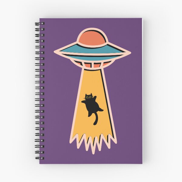 Item preview, Funny cat Abduction. designed and sold by keilamariadesig.