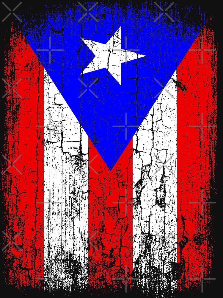 Vintage Puerto Rico Flag 