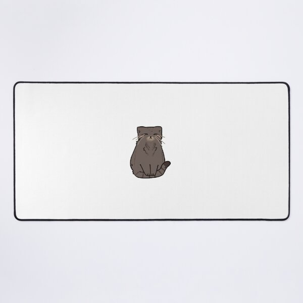 Vista previa del artículo con la obra «Gato Pallas sentado en la cola», diseñado y vendido por mintiiluna.