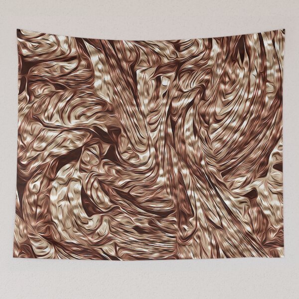 Item preview, Shimmering Abstract Leaves designed and sold by fatenanwar.