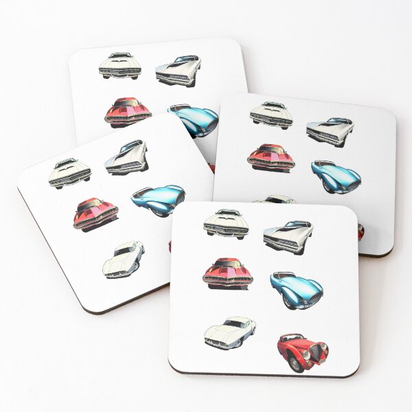 Item preview, Classic Sportscars 6 Sticker Pack designed and sold by BAYFAIRE.