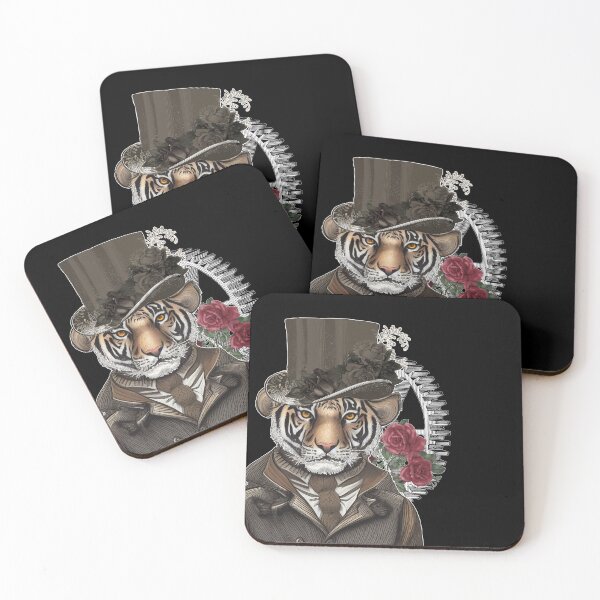 Item preview, Vintage Steampunk Tiger designed and sold by Astralia.
