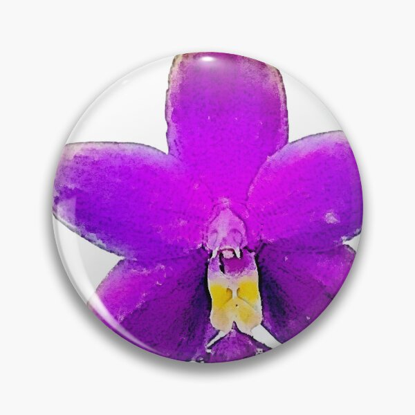 Item preview, Phalaenopsis violacea var sumatrana orchid watercolor designed and sold by Floral-Art.
