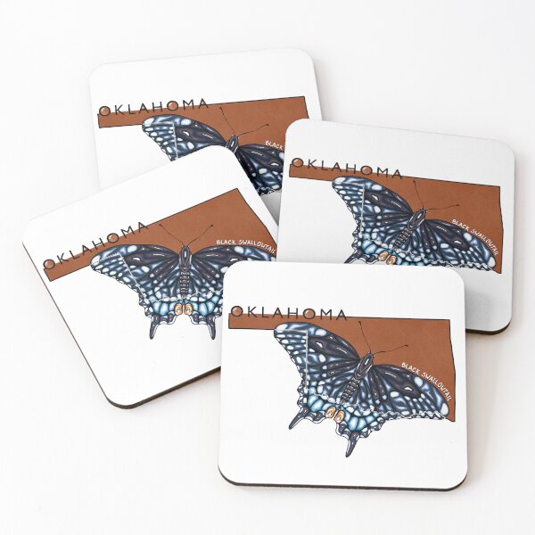 Item preview, Oklahoma State Butterfly - The Black Swallowtail designed and sold by Lacy Wolff Ewing.